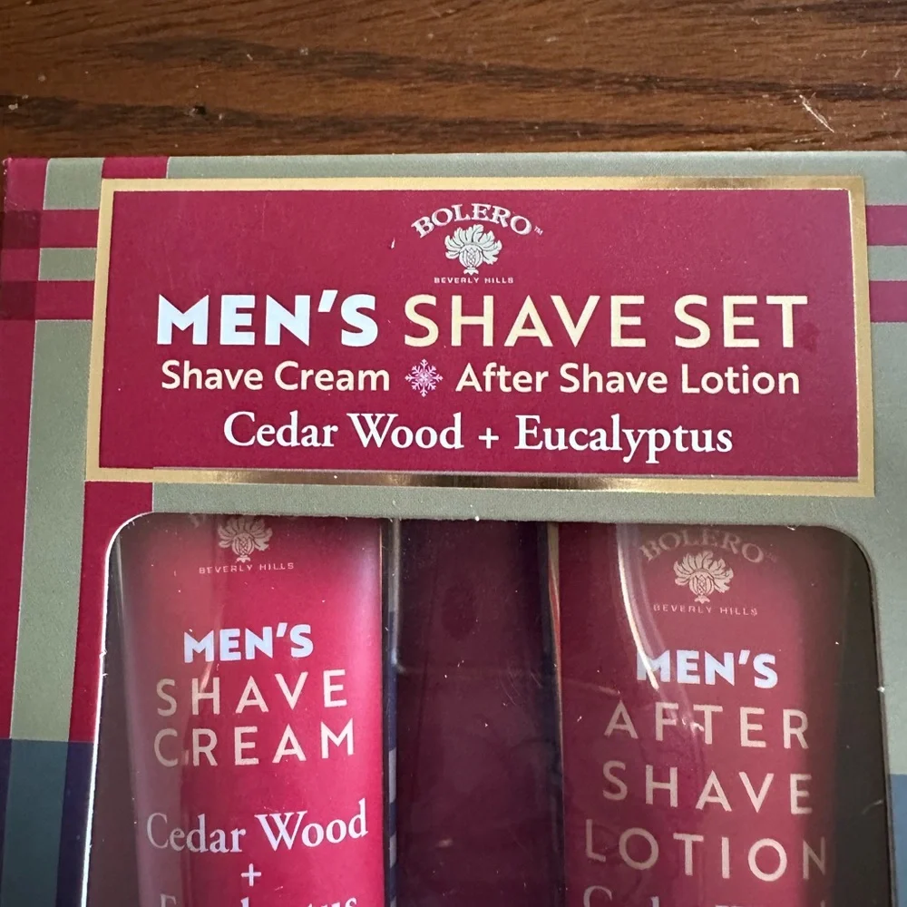 ☀️3/$10 Men’s travel set Shave Cream & After Shave lotion set (see description)